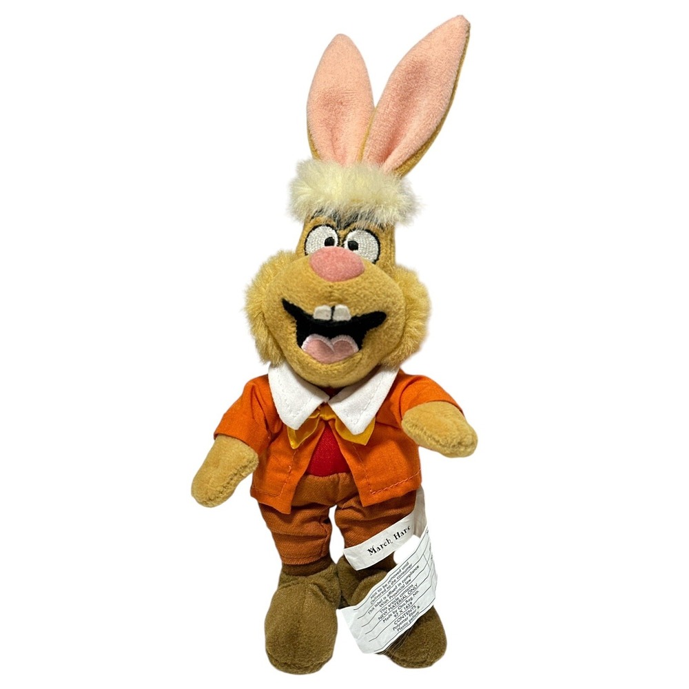 Disney Store Walt Disney Co Alice In Wonderland March Hare Mini Bean Bag Plush